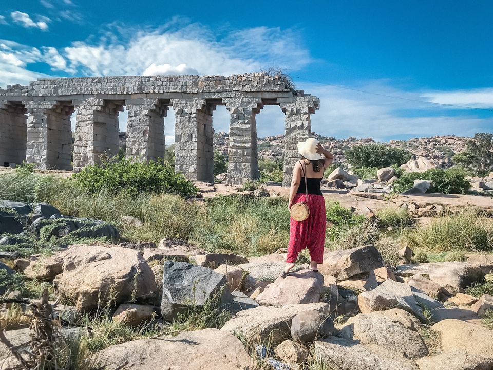 Photo of Solo Woman Exploring Hampi - Travel Guide by HazelTejal