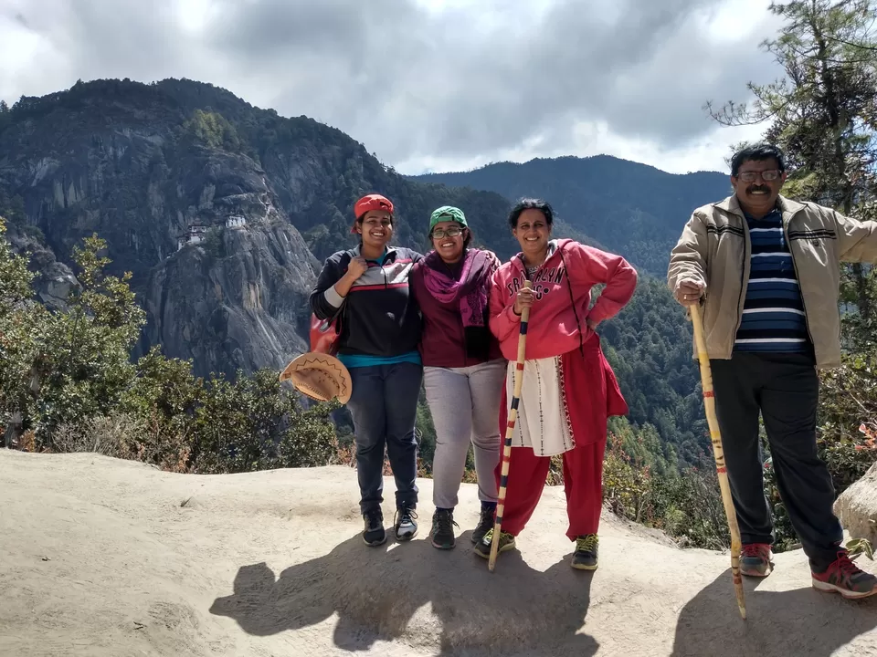 Photo of Tiger’s Nest, Taktsang Trail, Bhutan by Aruna