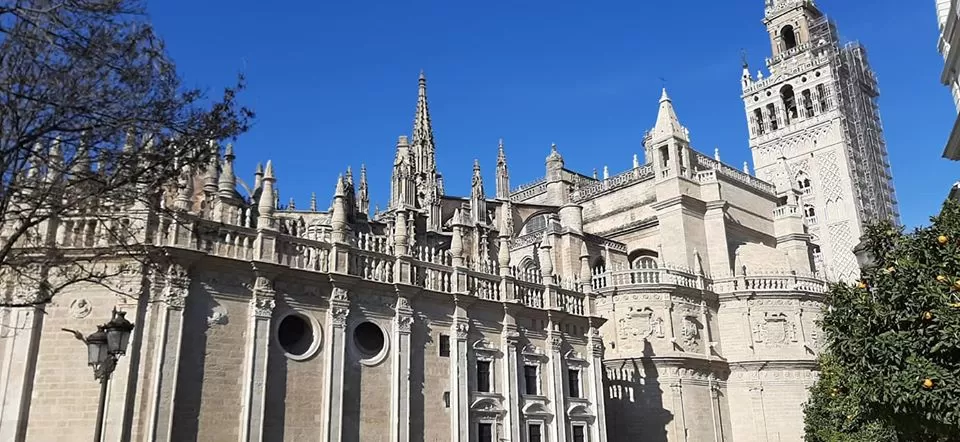 Photo of Seville Cathedral, Avenida de la Constitución, Seville, Spain by Sweta Chakraborty