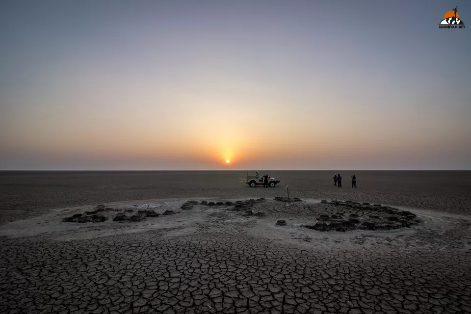 Photo of Two honeymooners and one bike in Kutch by JourneyJournals