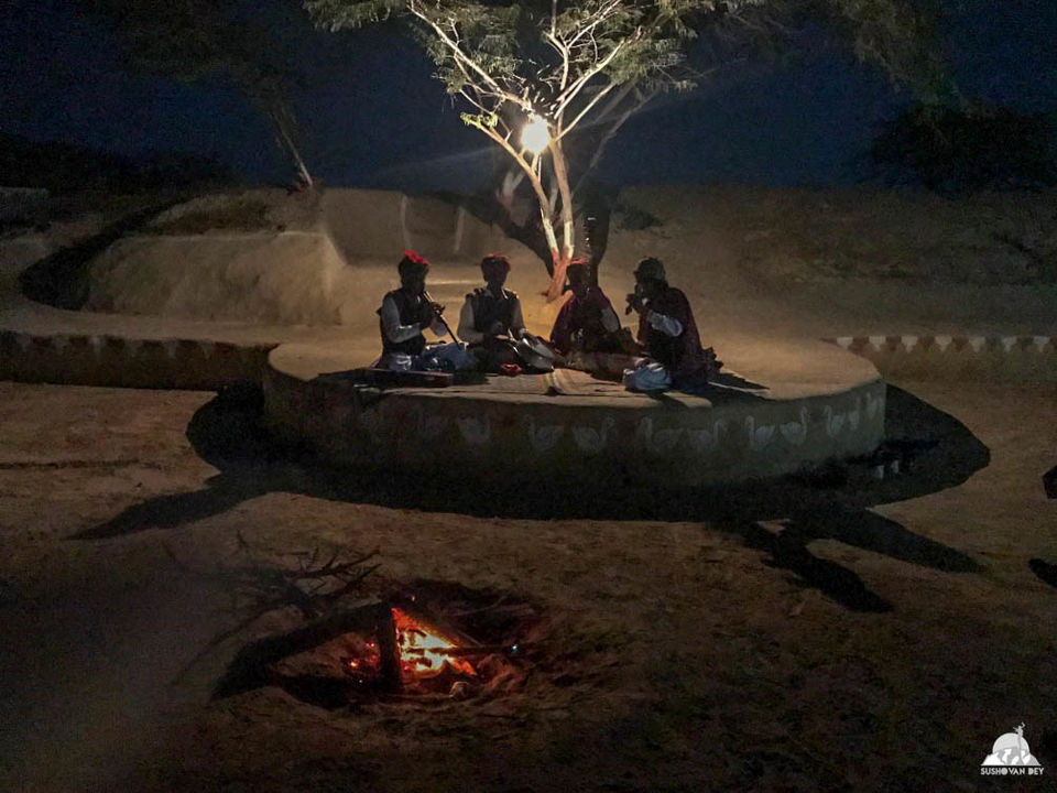 Photo of Two honeymooners and one bike in Kutch by JourneyJournals