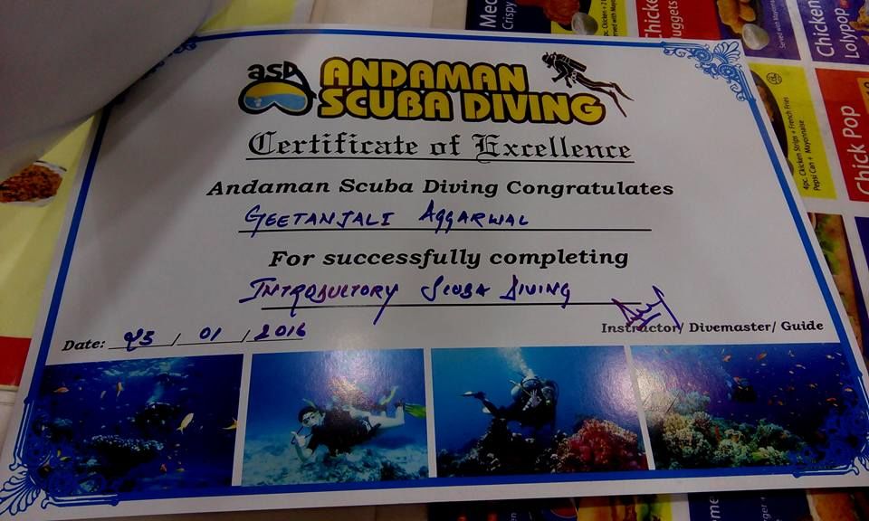 Photo of Experiencing Underwater Magic: Scuba Diving@Andamans 1/7 by Geetanjali