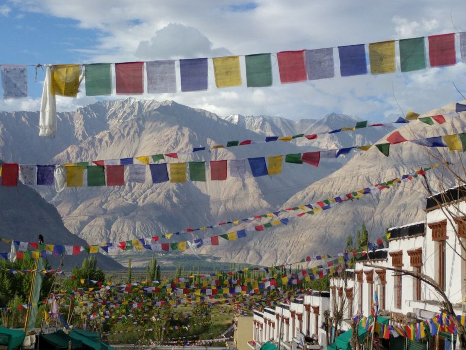 Photo of Fluttering Blessings- Everything about Prayer flags 1/6 by Geetanjali