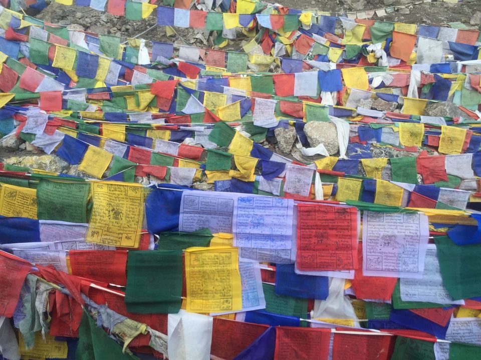 Photo of Fluttering Blessings- Everything about Prayer flags 4/6 by Geetanjali