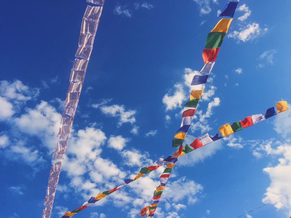 Photo of Fluttering Blessings- Everything about Prayer flags 6/6 by Geetanjali