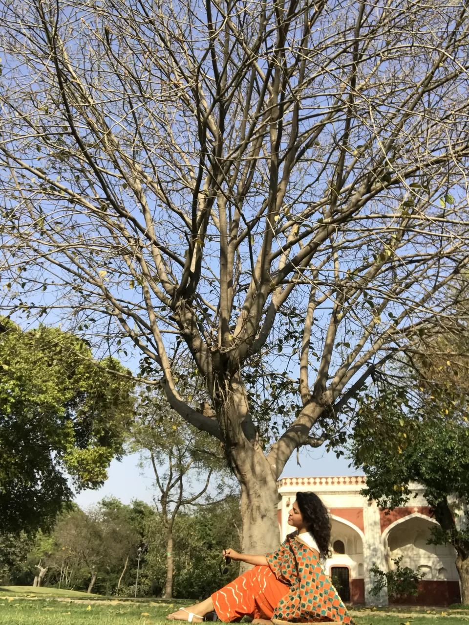 Photo of Safdarjung Tomb, Airforce Golf Course, Delhi Race Club, New Delhi, Delhi, India by Kavya Saxena