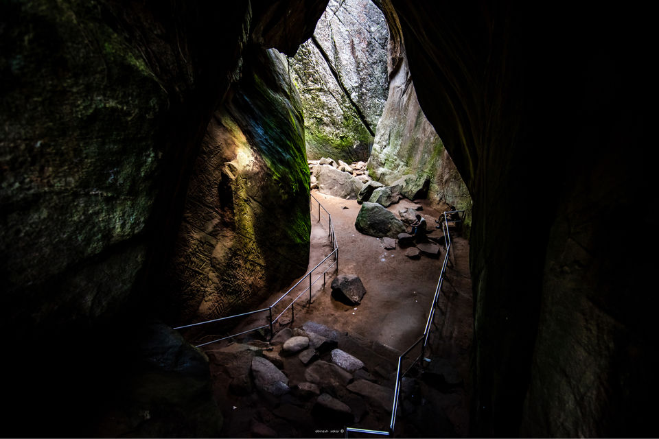 Photo of Edakkal Caves, Nenmeni, Kerala, India by Abinesh Sekar