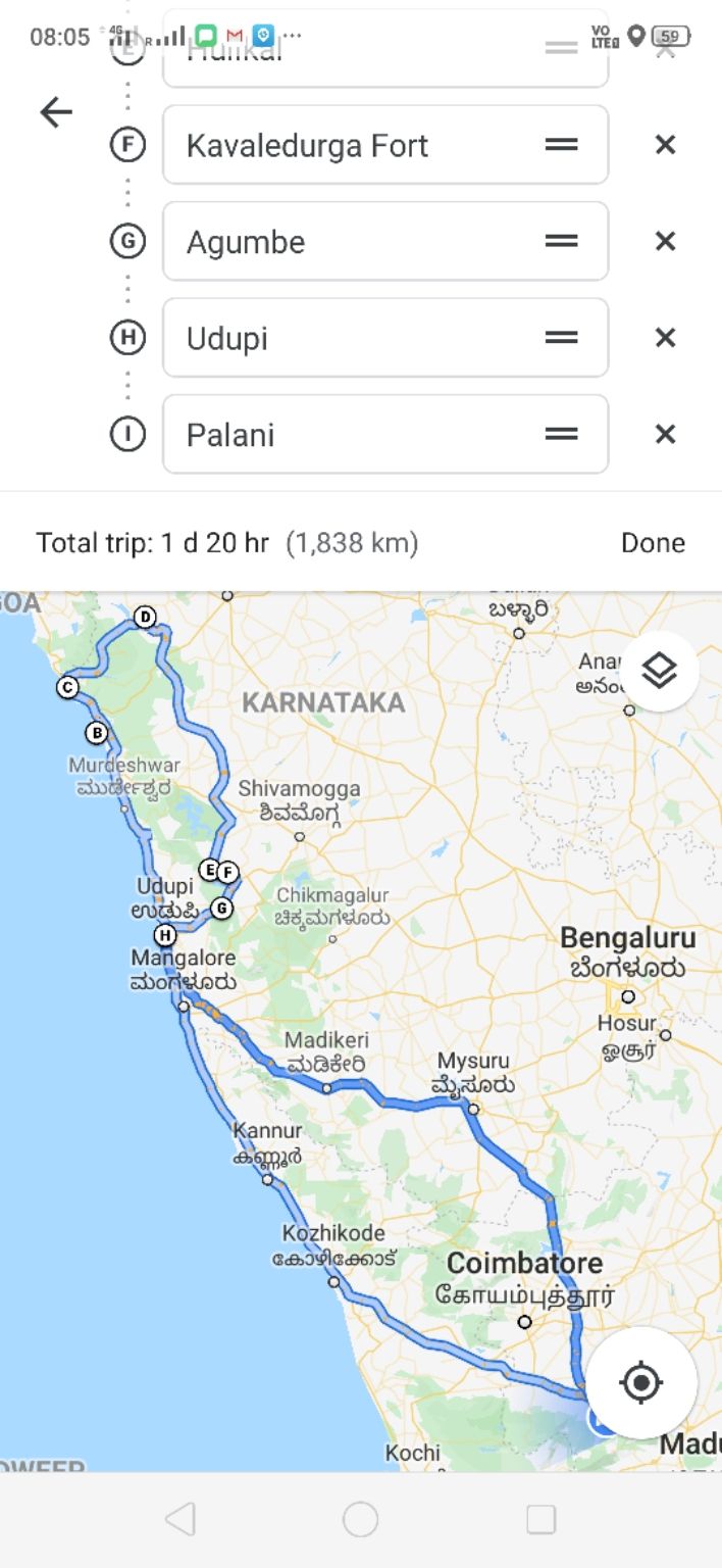 Photo of Karnataka's Coast Line and Ghats trip by Krishna Bala
