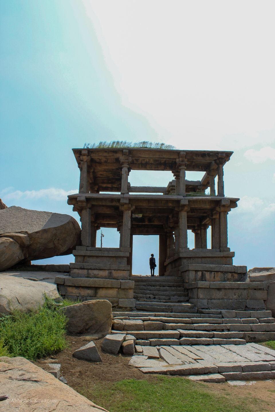 Photo of Hampi - Rocks,Ruins,River and Hippies by Abhishek K