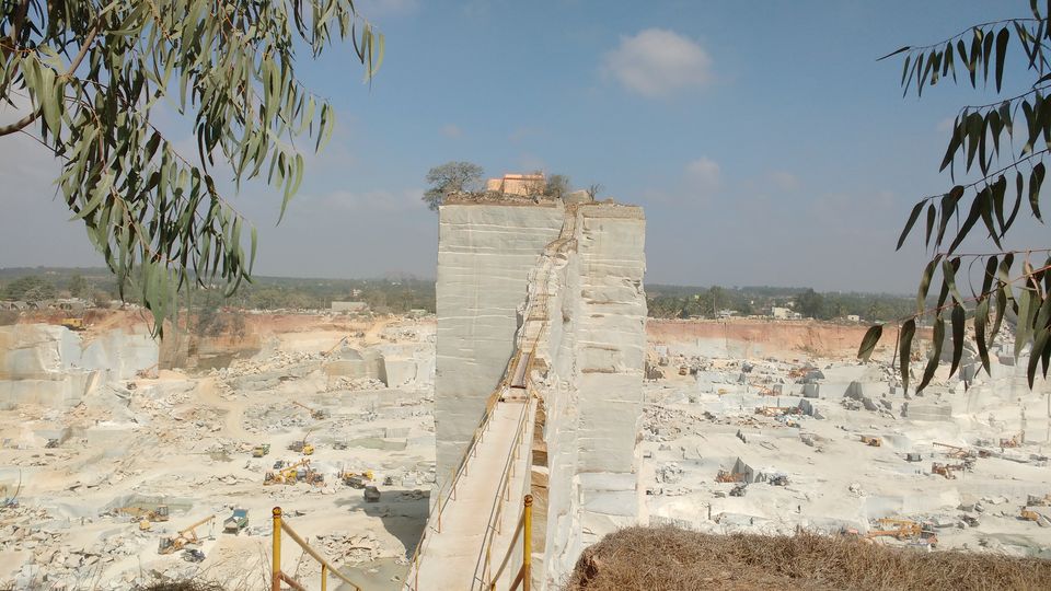 Photo of Left Over standing Piece of Vanishing Quarry by Giri Mallela