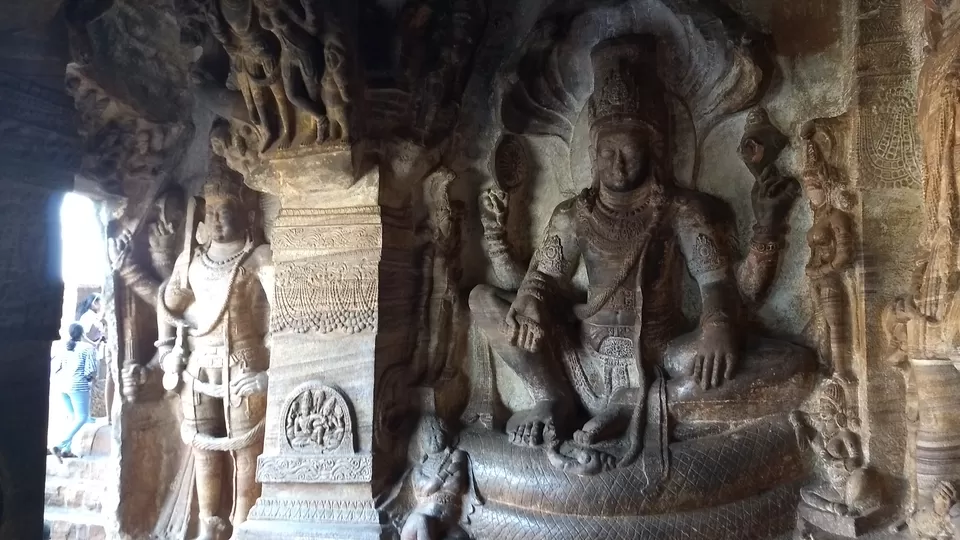 Photo of Badami Cave Temples, Badami, Karnataka, India by Giri Mallela