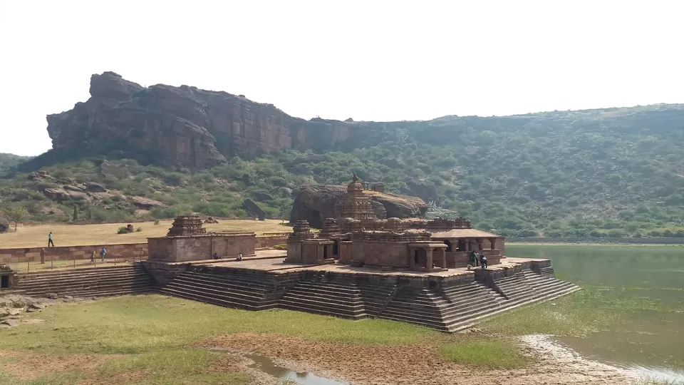 Photo of Badami Cave Temples, Badami, Karnataka, India by Giri Mallela