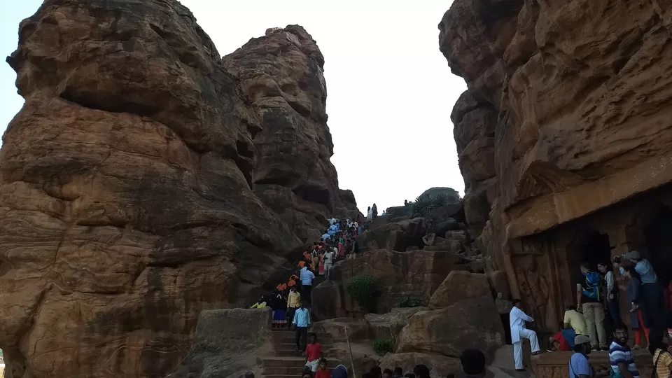 Photo of Badami Cave Temples, Badami, Karnataka, India by Giri Mallela