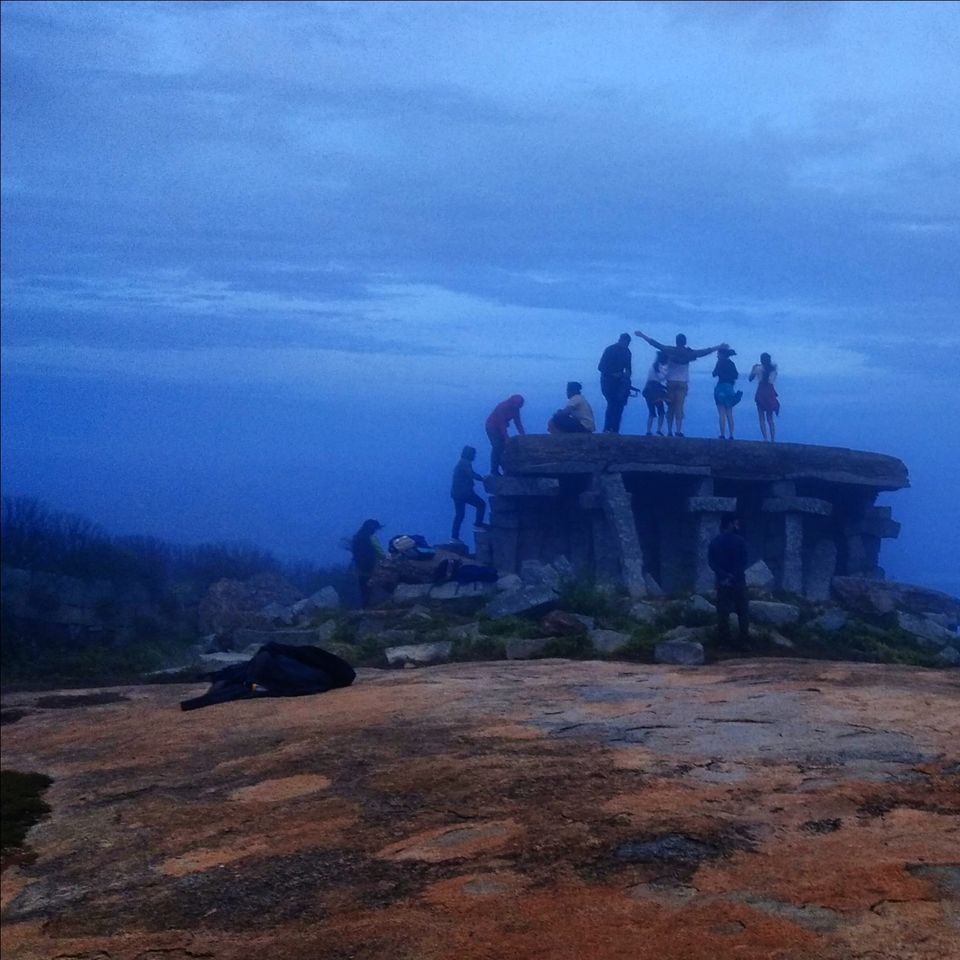 night trek in skandagiri