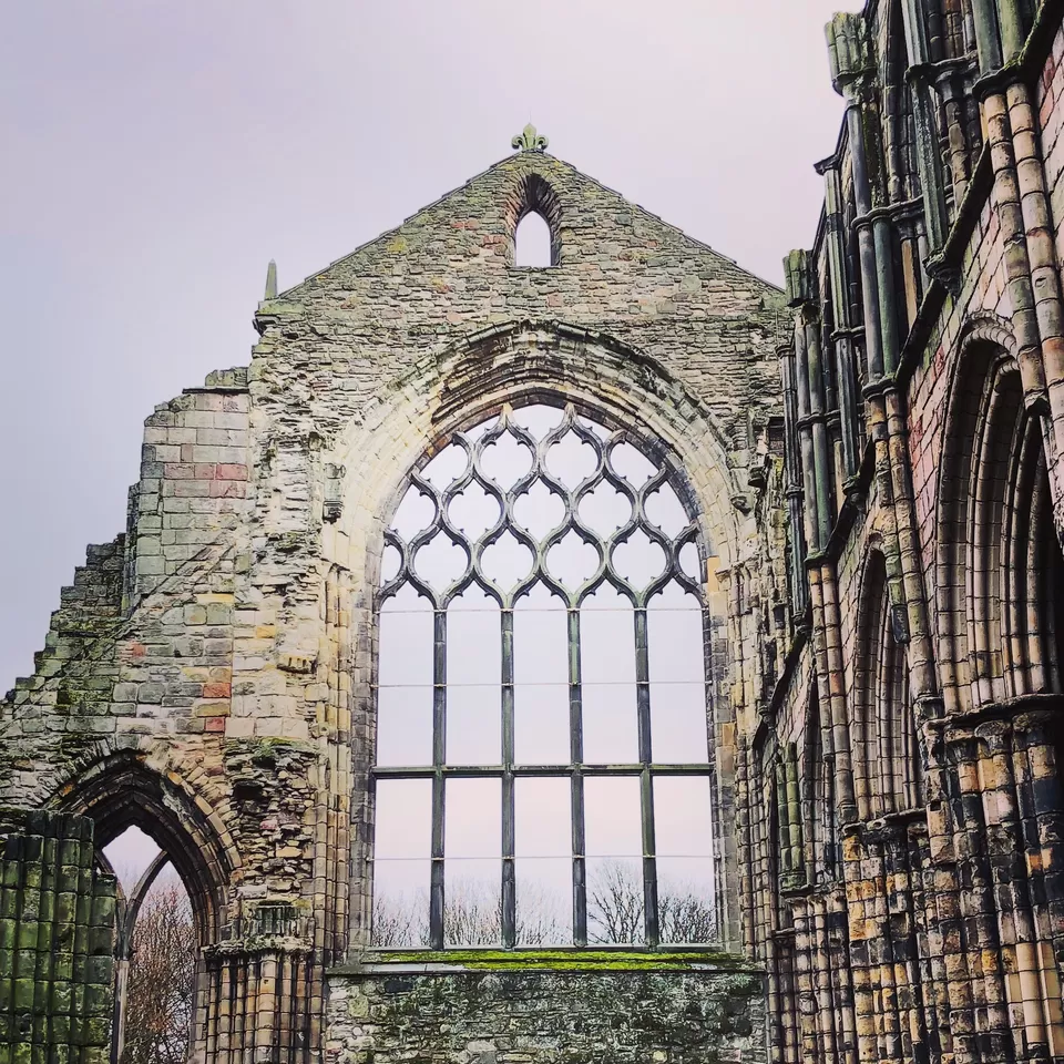 Photo of Holyrood Abbey, Edinburgh, UK by Nirali Shah