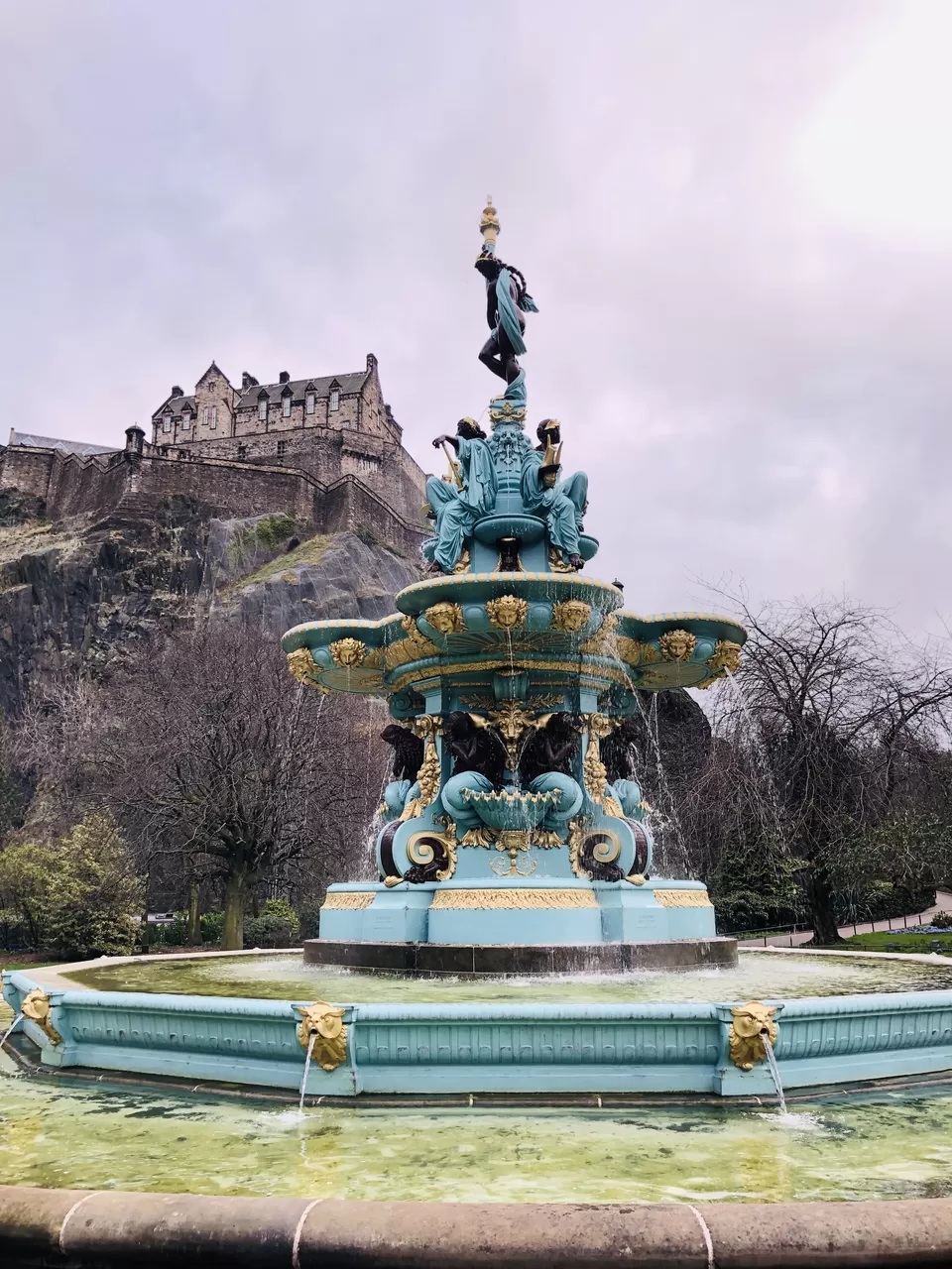 Photo of Ross Fountain, Princes Street, Edinburgh, UK by Nirali Shah