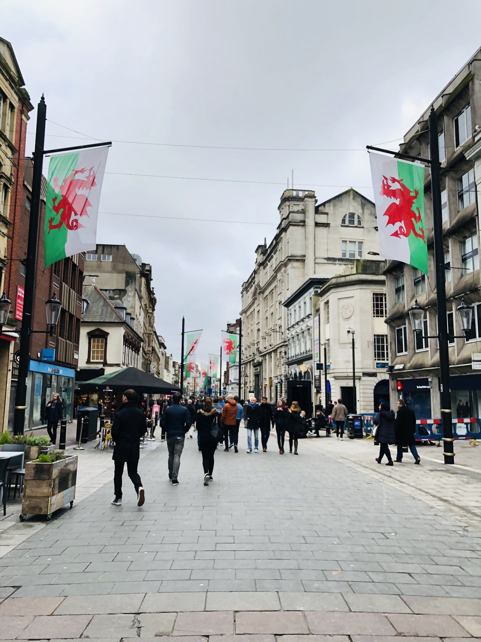 Photo of Castle Street, Cardiff, UK by Nirali Shah