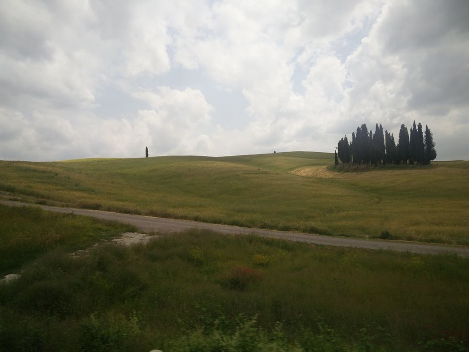 Photo of Val d'Orcia, Corso Rossellino, Pienza, Province of Siena, Italy by Radhika