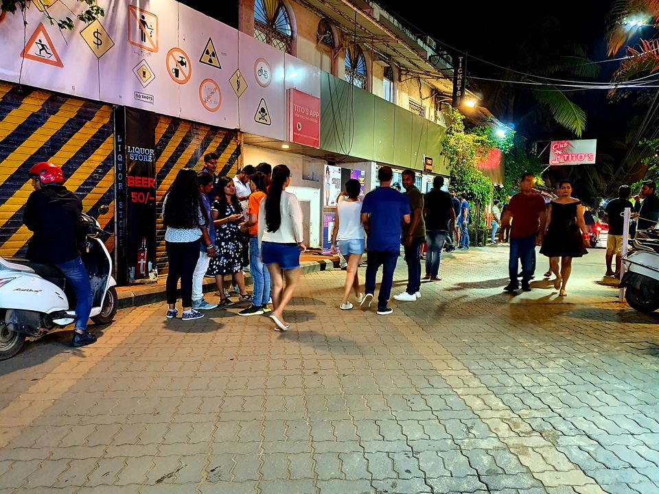 Photo of Titos Lane, Saunta Vaddo, Baga, Goa, India by Suhas Madnanth