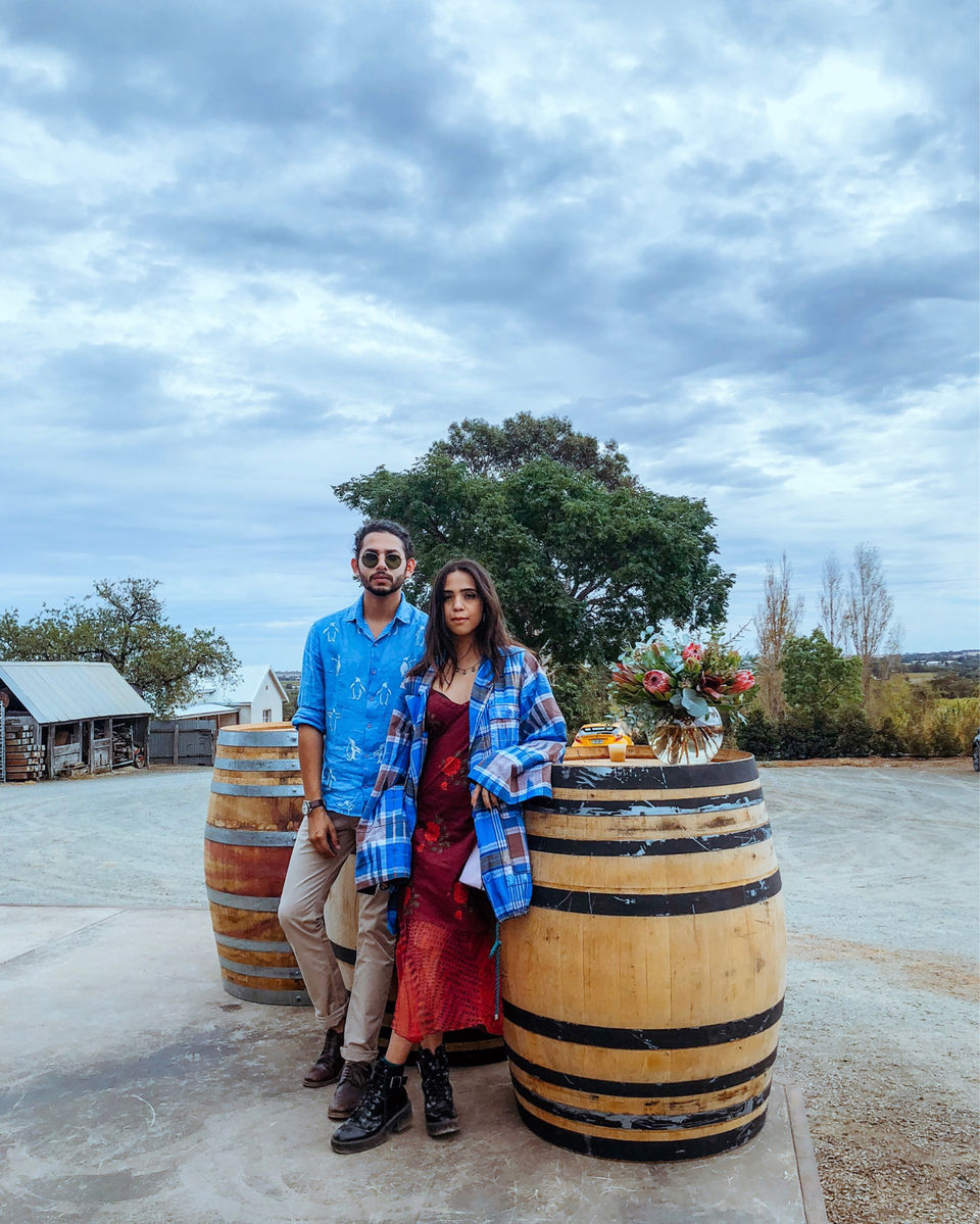 Photo of Wine with the Wild In Australia. by Siddhi & Varun (Settle Subtle)