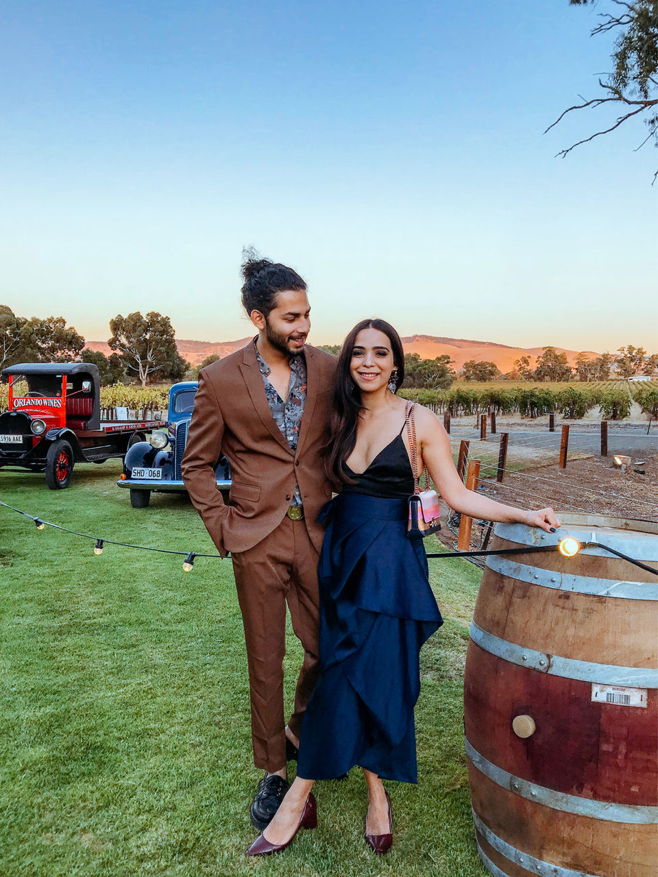 Photo of Wine with the Wild In Australia. by Siddhi & Varun (Settle Subtle)