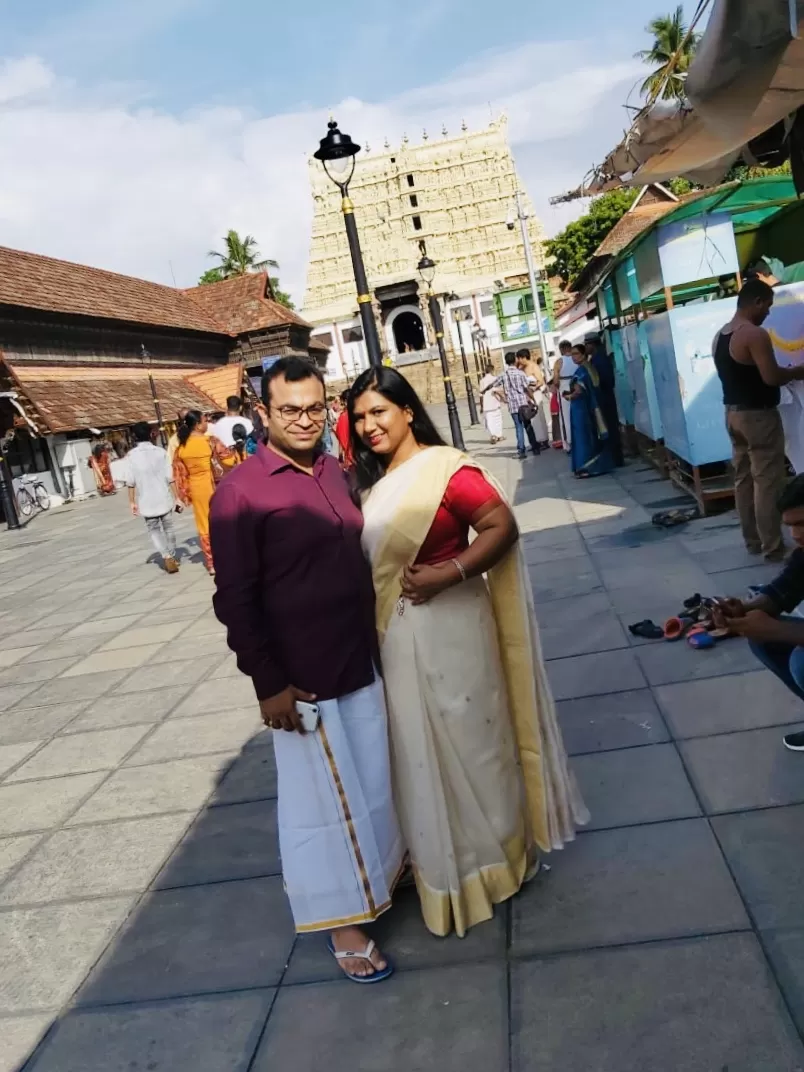 Photo of Padmanabhaswamy Temple - One of the must visit of Hindu Temples in India by Escape Route: Travel And Food Blog By Saloni Aggarwal
