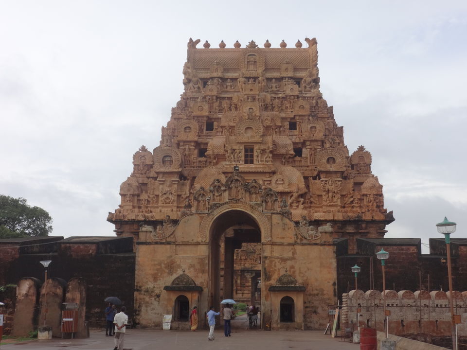 Photo of The Grand Entrance of Brihadishwara Temple by Vyshalini S Kakarla
