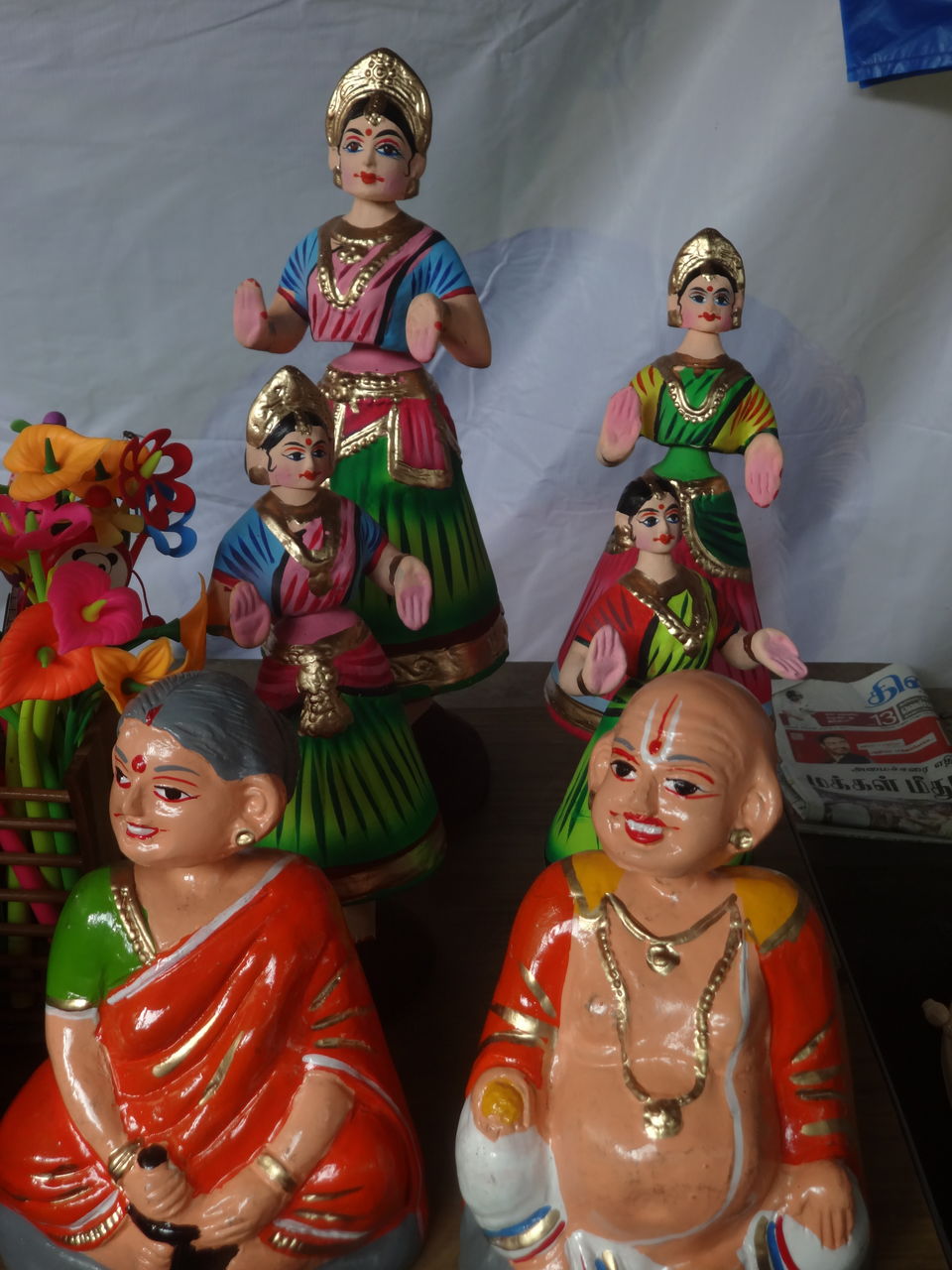 Photo of Tanjore Dancing Dolls by Vyshalini S Kakarla