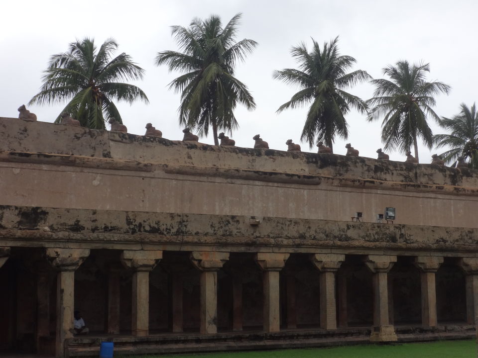 Photo of The Pillars and Nandis by Vyshalini S Kakarla