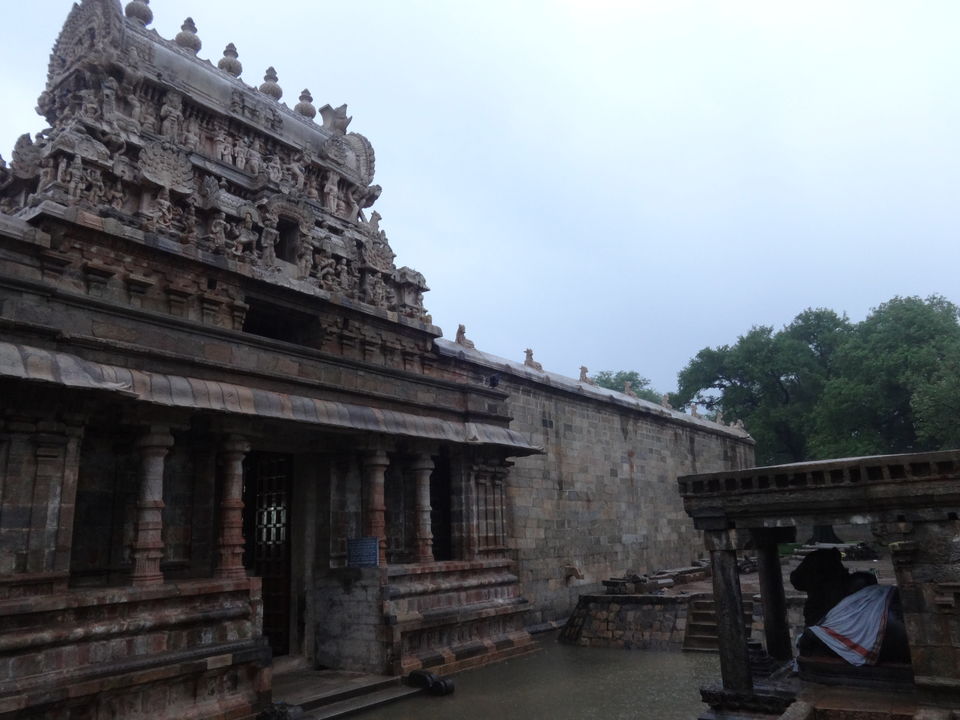 Photo of The entrance of Airavatheshwar temple by Vyshalini S Kakarla