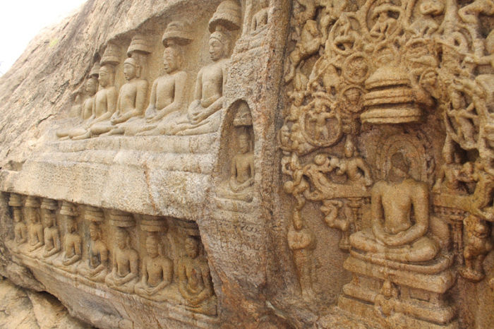 Photo of Seeking hidden sculptures in centuries-old rocks 1/4 by Divya Soundararajan