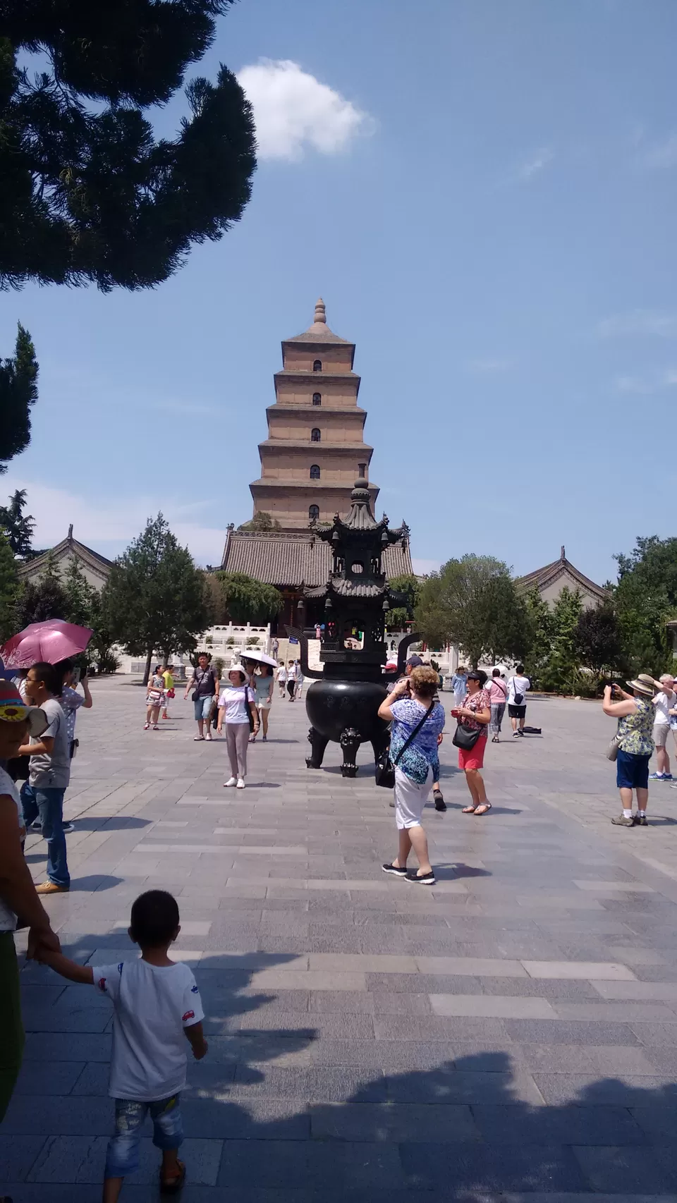 Photo of Giant Wild Goose Pagoda, Yanta West Road, Xi'an, China by raina.sahil