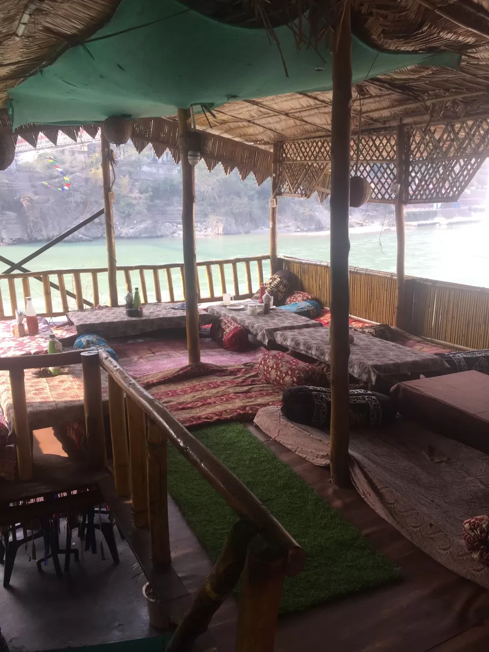 Photo of Ganga Beach Café, near 13 Stori Temple, Laxman Jhula, Rishikesh, Uttarakhand, India by Sanjay Sharma