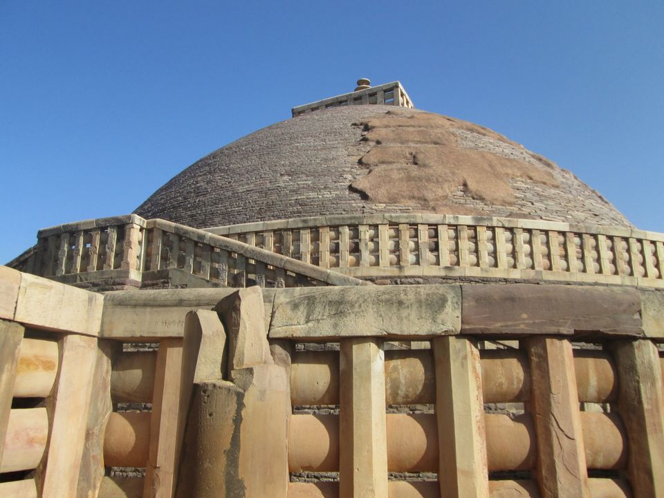 Photo of Sanchi Stupa by Dr. Yadwinder Singh