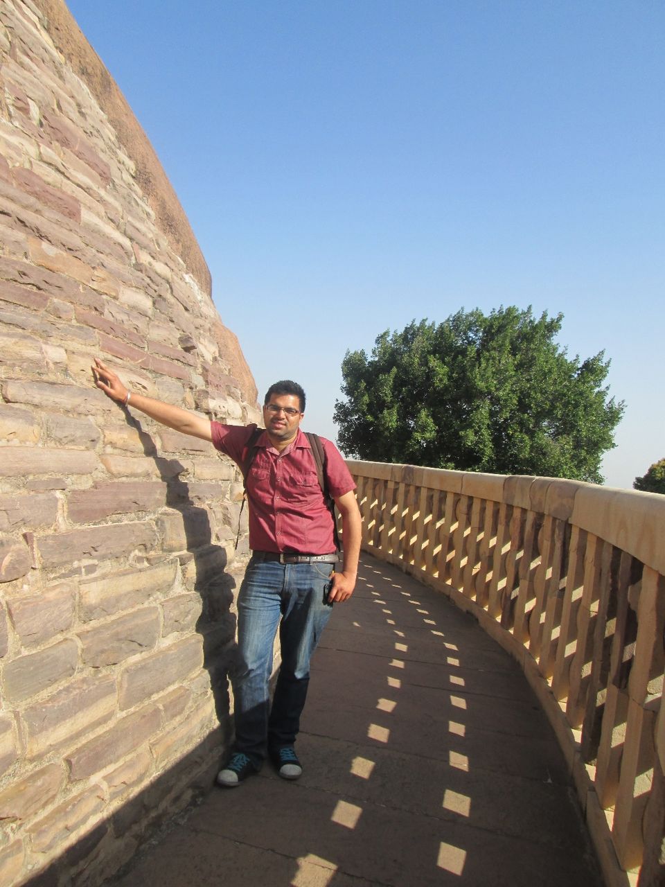 Photo of Sanchi Stupa by Dr. Yadwinder Singh