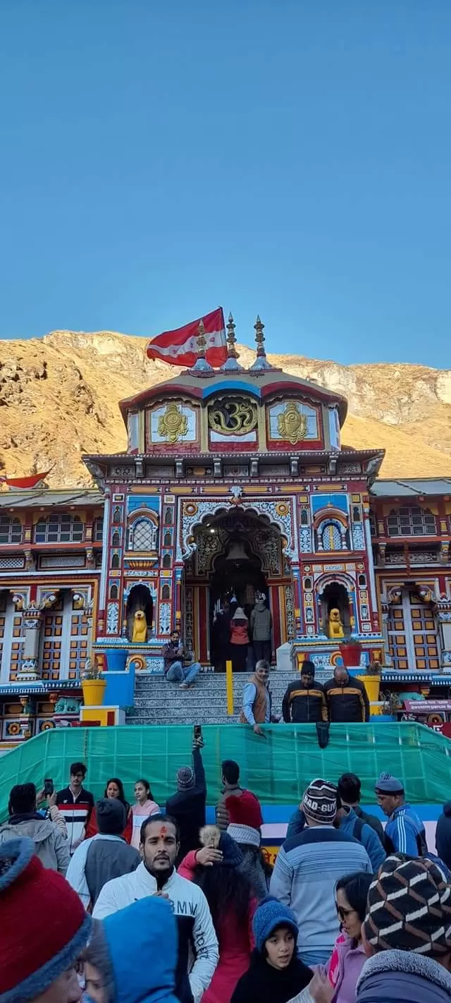 Photo of Badrinath by Dr. Yadwinder Singh