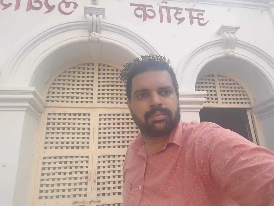 Photo of Ashok Shilalekh by Dr. Yadwinder Singh