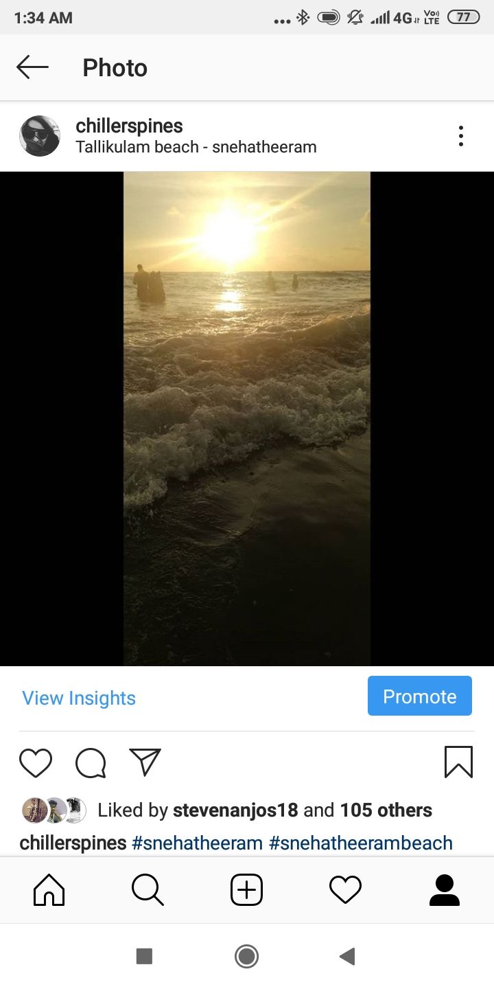 Photo of Snehatheeram Beach, Thalikulam, Kerala, India by Namitha Vinod