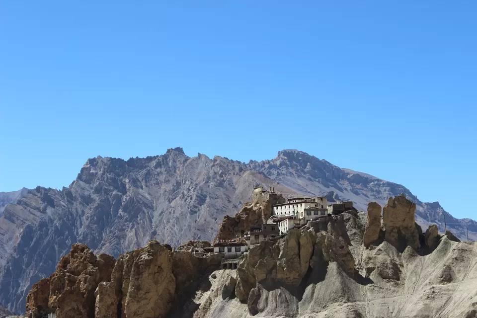 Photo of Dhankar Monastery, Sichling-Dhankhar Gompa, Dhankhar, Himachal Pradesh, India by Rajpal Singh