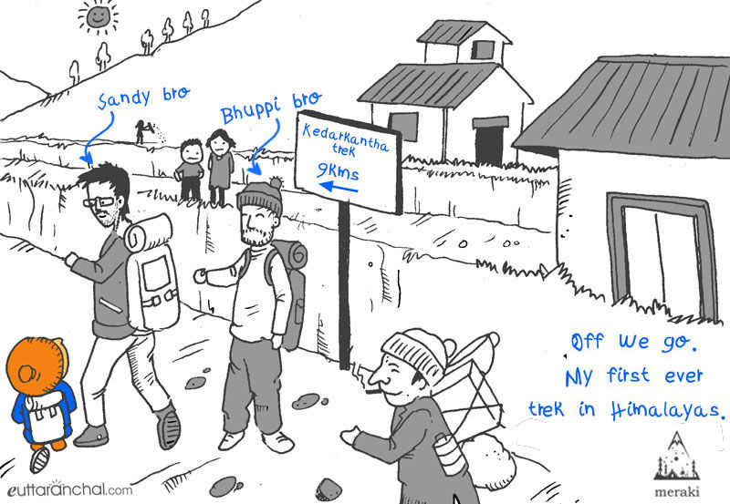 Photo of How I illustrated my Har ki Dun trek: Nanda Doodles by Abhay Aswal