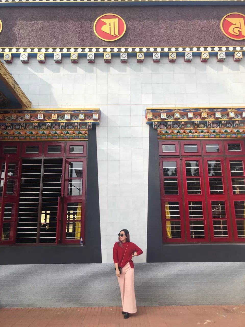 Photo of Namdroling Monastery Golden Temple, Bylakuppe, Karnataka, India by Shraddha