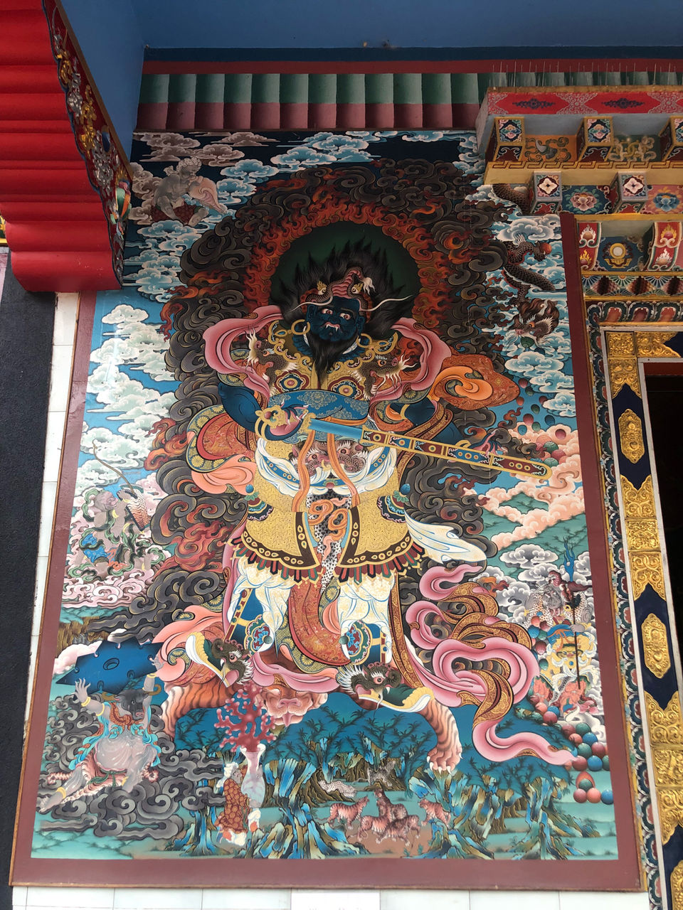 Photo of Namdroling Monastery Golden Temple, Bylakuppe, Karnataka, India by Shraddha
