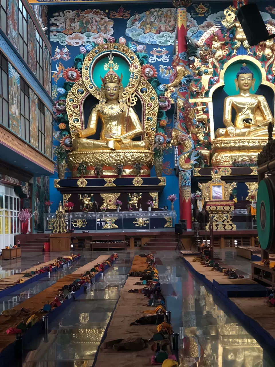 Photo of Namdroling Monastery Golden Temple, Bylakuppe, Karnataka, India by Shraddha