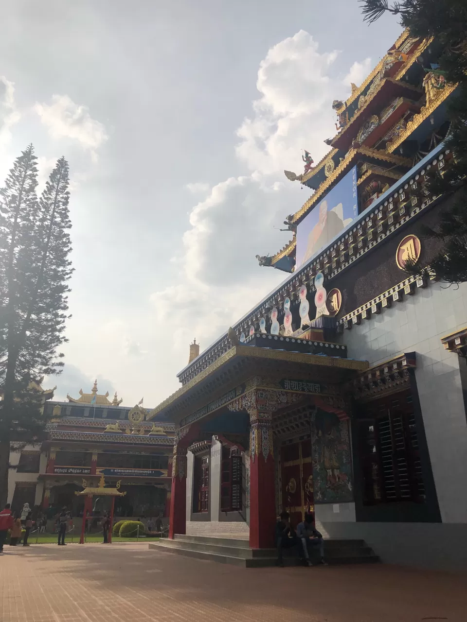 Photo of Namdroling Monastery Golden Temple, Bylakuppe, Karnataka, India by Shraddha
