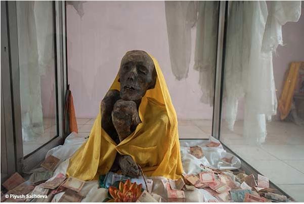 Photo of Mummy of Lama in Gue Village (Himachal Pradesh) 6/9 by A Mango Traveler