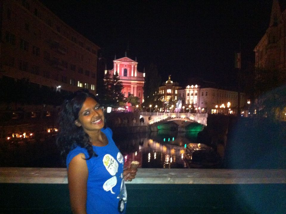 Photo of Hitchhiking into Ljubljana 3/16 by Surya Bhattacharya