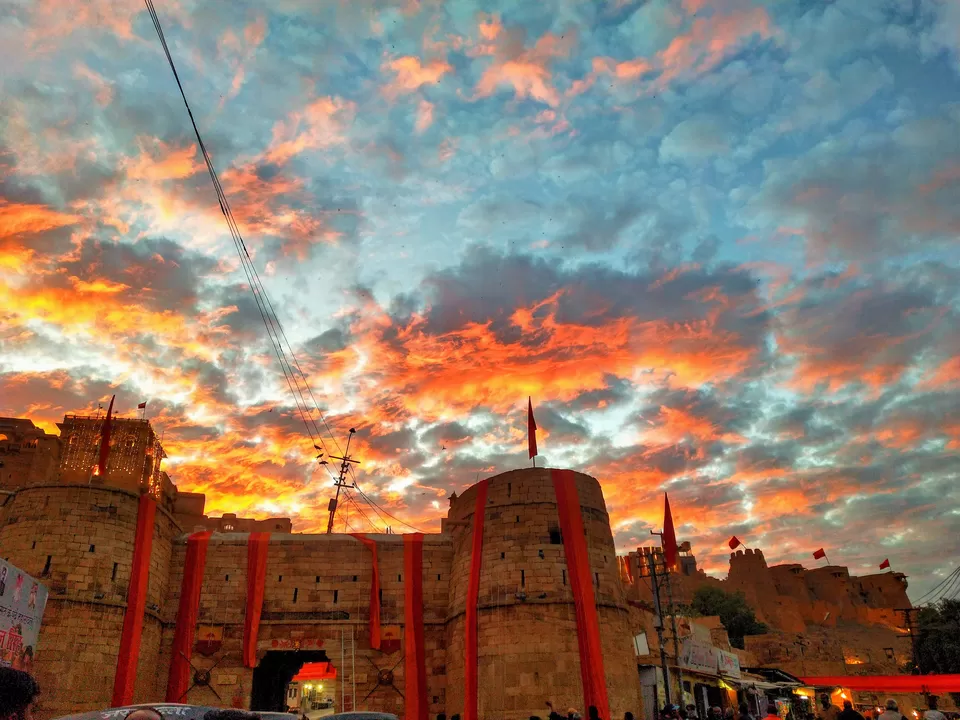 Photo of Jaisalmer Fort, near Gopa CHOCK, Dhibba Para, Manak Chowk, Amar Sagar Pol, Jaisalmer, Rajasthan, India by Abhilash