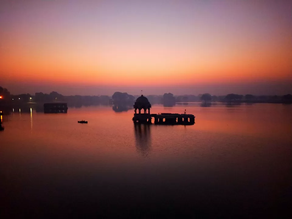 Photo of Gadisar Lake, Postal Colony, Jaisalmer, Rajasthan by Abhilash