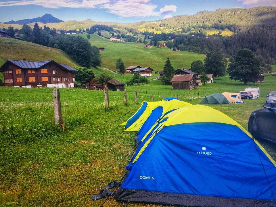 Photo of Dream Camping in the Swiss Alps by Aswathy & Sarath