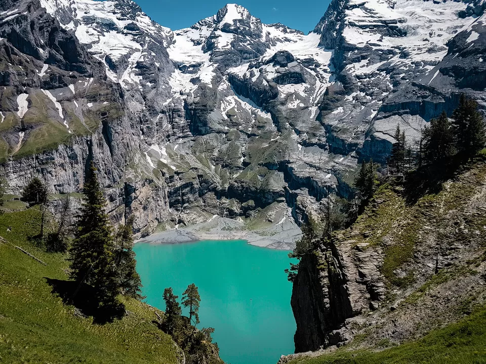Photo of Oeschinensee, Kandersteg, Switzerland by Aswathy & Sarath